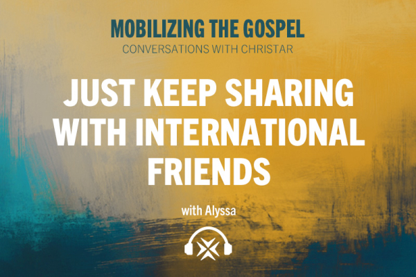 Ep. 13 - Just Keep Sharing with International Friends